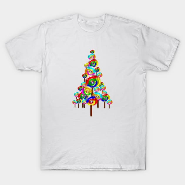 Lollipop Tree T-Shirt by Anastasiya Malakhova